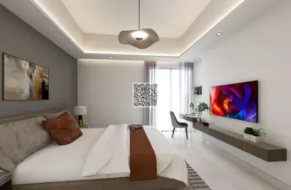Apartment - 2 Bedrooms - 3 Bathrooms for sale in Nuaimia Two Tower - Al Nuaimiya - Ajman
