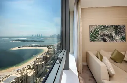 Apartment - 1 Bedroom - 1 Bathroom for rent in The Palm Tower - Palm Jumeirah - Dubai