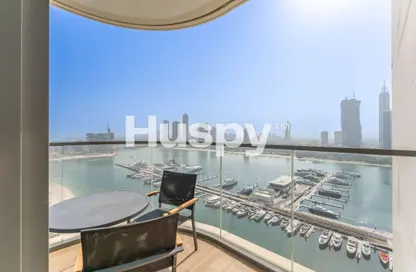Apartment - 2 Bedrooms - 3 Bathrooms for rent in Marina Vista - EMAAR Beachfront - Dubai Harbour - Dubai