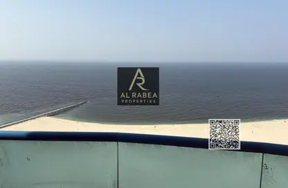 Apartment - 2 Bedrooms - 2 Bathrooms for rent in Corniche Tower - Ajman Corniche Road - Ajman Apartment - 2 Bedrooms - 2 Bathrooms for rent in Corniche Tower - Ajman Corniche Road - Ajman