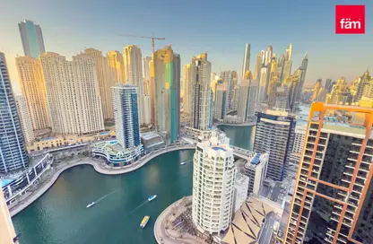 شقة - غرفة نوم - 2 حمامات للبيع في جي دبليو ماريوت هوتيل مارينا - دبي مارينا - دبي