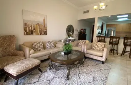 Apartment - 1 Bedroom - 2 Bathrooms for rent in Venetian - Canal Residence - Dubai Sports City - Dubai