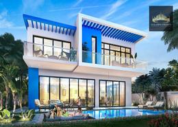 Outdoor House image for: Townhouse - 5 bedrooms - 6 bathrooms for sale in Santorini - Damac Lagoons - Dubai, Image 1