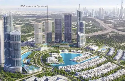 شقة - غرفة نوم - 2 حمامات للبيع في ريفرسايد كريسنت 350 - شوبا هارتلاند الثانية - بو كدرة - دبي