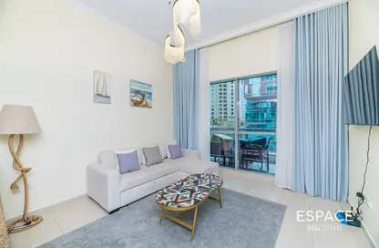 Apartment - 2 Bedrooms - 3 Bathrooms for rent in Central Tower - Bay Central - Dubai Marina - Dubai