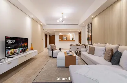 Apartment - 2 Bedrooms - 3 Bathrooms for rent in Marina Residences - Palm Jumeirah - Dubai