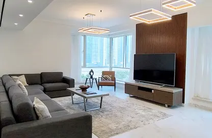 Apartment - 4 Bedrooms - 5 Bathrooms for rent in Al Mesk Tower - Emaar 6 Towers - Dubai Marina - Dubai