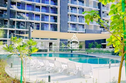 Apartment - Studio - 1 Bathroom for rent in The Gate - Masdar City - Abu Dhabi