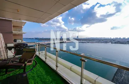 Balcony image for: Apartment - 3 Bedrooms - 5 Bathrooms for sale in A3 Tower - Marina Square - Al Reem Island - Abu Dhabi, Image 1