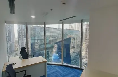 Office Space - Studio - 2 Bathrooms for rent in The Binary Tower - Business Bay - Dubai