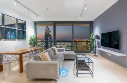 Apartment - 2 Bedrooms - 2 Bathrooms for rent in Burj Vista 1 - Burj Vista - Downtown Dubai - Dubai