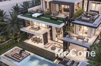 3D Floor Plan image for: Villa - 7 Bedrooms - 6 Bathrooms for sale in Venice - Damac Lagoons - Dubai, Image 1