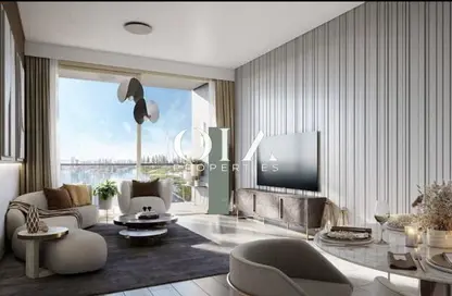 Living Room image for: Apartment - 1 Bedroom - 2 Bathrooms for sale in Regalia By Deyaar - Business Bay - Dubai, Image 1