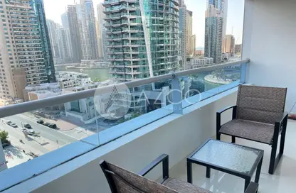 Balcony image for: Apartment - 1 Bedroom - 1 Bathroom for sale in Marina Diamond 5 - Marina Diamonds - Dubai Marina - Dubai, Image 1