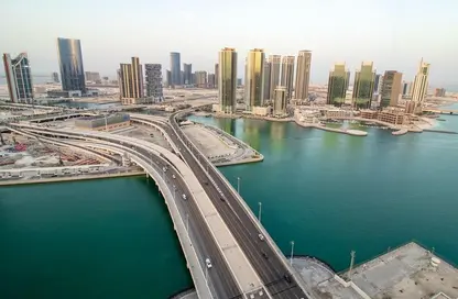 شقة - 3 غرف نوم - 4 حمامات للايجار في برج الواجهة البحرية B - أبراج سكنية على الواجهة البحرية - منطقة النادي السياحي - أبوظبي