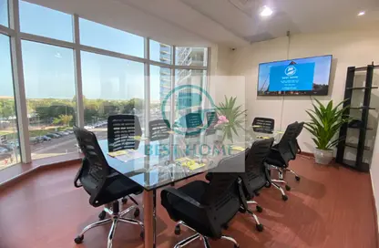 Office Space - Studio - 4 Bathrooms for rent in Corniche Tower - Corniche Road - Abu Dhabi