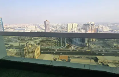 Apartment - 2 Bedrooms - 2 Bathrooms for rent in Ajman Pearl Towers - Ajman Downtown - Ajman