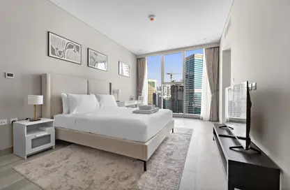 Apartment - Studio - 1 Bathroom for rent in LIV Residence - Dubai Marina - Dubai