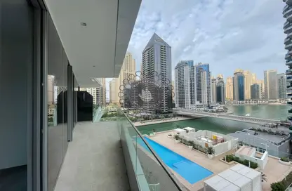 Pool image for: Apartment - 1 Bedroom - 2 Bathrooms for rent in Stella Maris - Dubai Marina - Dubai, Image 1