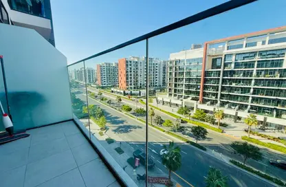 Apartment - Studio - 1 Bathroom for rent in AZIZI Riviera 34 - AZIZI Riviera - Meydan One - Meydan - Dubai