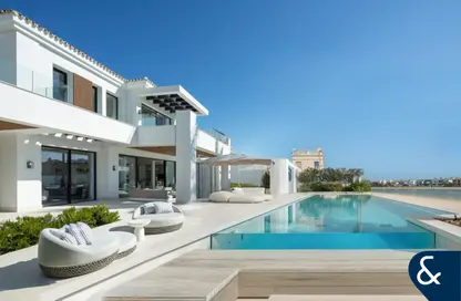 Villa - 5 Bedrooms - 6 Bathrooms for rent in Signature Villas Frond L - Signature Villas - Palm Jumeirah - Dubai