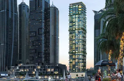 Apartment - 1 Bedroom - 2 Bathrooms for sale in Kempinski Marina Residences - Dubai Marina - Dubai