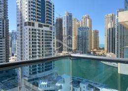 شقة - 1 غرفة نوم - 2 حمامات للكراء في برج الزمان والمكان - دبي مارينا - دبي