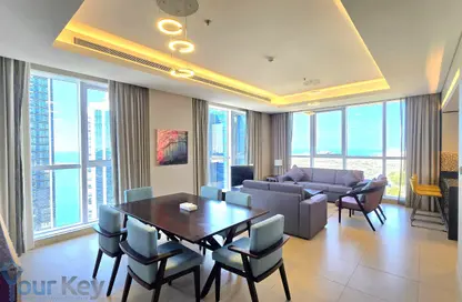 Apartment - 2 Bedrooms - 3 Bathrooms for rent in Al Jowhara Tower - Corniche Road - Abu Dhabi