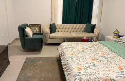 Apartment - Studio - 1 Bathroom for rent in Areej Apartments - Aljada - Sharjah