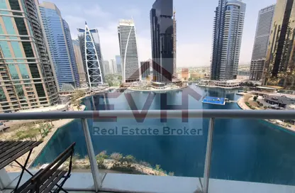 شقة - 1 حمام للايجار في ليك تيراس - (JLT) مجمع D - أبراج بحيرة الجميرا - دبي