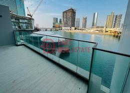 Balcony image for: Townhouse - 4 bedrooms - 6 bathrooms for rent in Water Front Tower A - Waterfront Residential Towers - Tourist Club Area - Abu Dhabi, Image 1