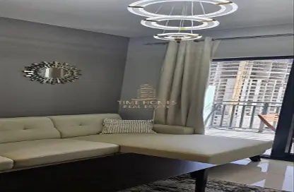 Living Room image for: Apartment - 1 Bedroom - 1 Bathroom for rent in Zada Tower - Business Bay - Dubai, Image 1