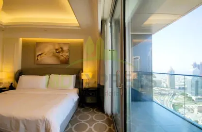 النزل و الشقق الفندقية - 2 غرف نوم - 2 حمامات للايجار في جادة كمبينسكي - دبي وسط المدينة - دبي