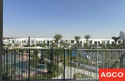 Balcony image for: Townhouse - 4 Bedrooms - 4 Bathrooms for sale in Elan - Tilal Al Ghaf - Dubai, Image 1