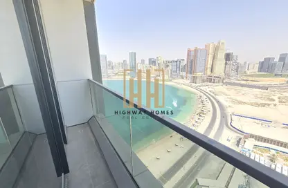 Apartment - 1 Bedroom - 2 Bathrooms for rent in La Plage Tower - Al Mamzar - Sharjah - Sharjah
