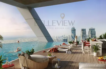 شقة - غرفة نوم - 1 حمام للبيع في ايكون ستي تاور دي - آيكن سيتي - الخليج التجاري - دبي