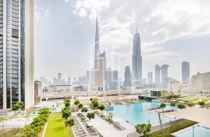 Apartment - 3 Bedrooms - 4 Bathrooms for rent in Downtown Views II Tower 3 - Downtown Views II - Downtown Dubai - Dubai