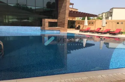 Pool image for: Villa - 5 Bedrooms - 6 Bathrooms for rent in Hills Abu Dhabi - Al Maqtaa - Abu Dhabi, Image 1