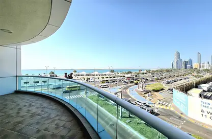 Apartment - 4 Bedrooms - 3 Bathrooms for rent in Bel Ghailam Tower - Corniche Road - Abu Dhabi