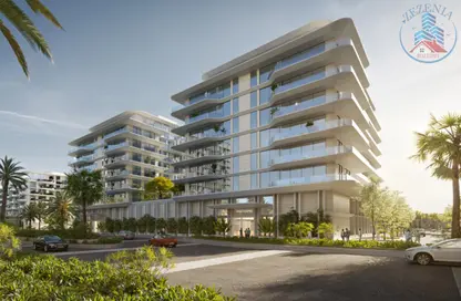 Apartment - 3 Bedrooms - 4 Bathrooms for sale in Blue Beach Residence - Ajmal Makan City - Sharjah Waterfront City - Sharjah