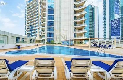 صورة لـ حوض سباحة شقة - 2 غرف نوم - 3 حمامات للبيع في خليج الدرة - دبي مارينا - دبي ، صورة رقم 1