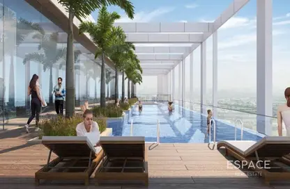 Apartment - Studio - 1 Bathroom for sale in Vista by Prestige One - Dubai Sports City - Dubai
