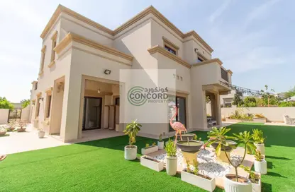 Outdoor House image for: Villa - 5 Bedrooms - 5 Bathrooms for rent in Yasmin - Arabian Ranches 2 - Dubai, Image 1