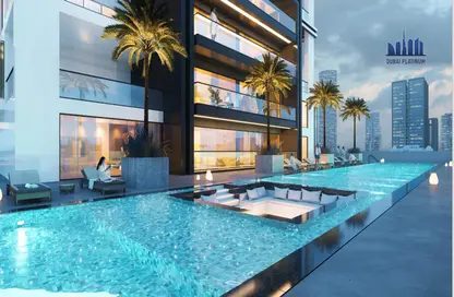 Pool image for: Apartment - 1 Bedroom - 2 Bathrooms for sale in Binghatti Gate - Jumeirah Village Circle - Dubai, Image 1