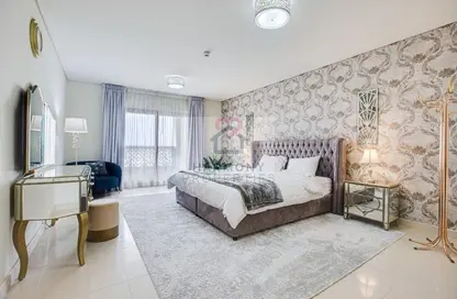 Room / Bedroom image for: Apartment - 5 Bedrooms - 5 Bathrooms for sale in Balqis Residence - Kingdom of Sheba - Palm Jumeirah - Dubai, Image 1