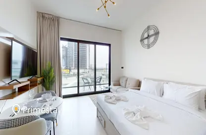 Room / Bedroom image for: Apartment - 1 Bathroom for rent in Binghatti Canal - Business Bay - Dubai, Image 1