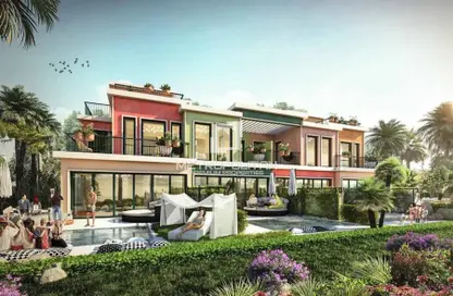 Townhouse - 5 Bedrooms - 6 Bathrooms for sale in Portofino - Damac Lagoons - Dubai