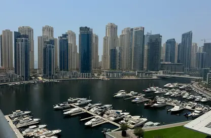 Apartment - 2 Bedrooms - 3 Bathrooms for rent in Marina Sail - Dubai Marina - Dubai