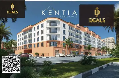 Apartment - 2 Bedrooms - 3 Bathrooms for sale in Kentia - Ajman Uptown Villas - Ajman Uptown - Ajman