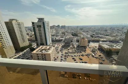 شقة - غرفة نوم - 1 حمام للايجار في برج النعيمية 1 - أبراج النعيمية - النعيمية - عجمان